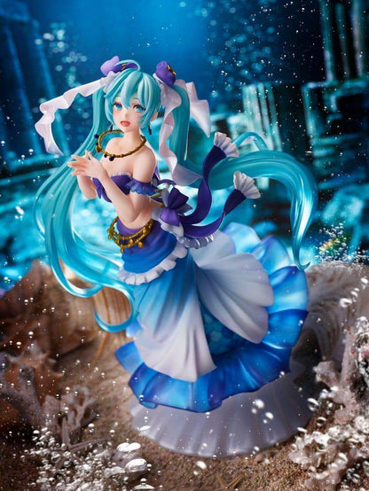 Hatsune Miku - Statue Hatsune Miku (Meerjungfrauen Prinzessin) - 21 cm