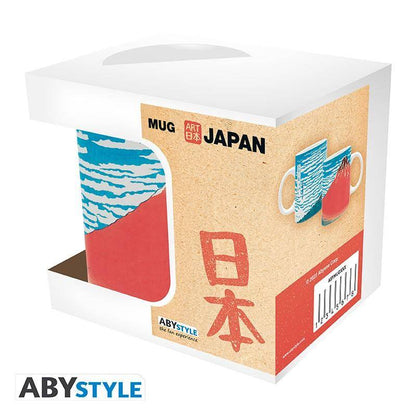 Hokusai - Tasse Roter Fuji - 320 ml