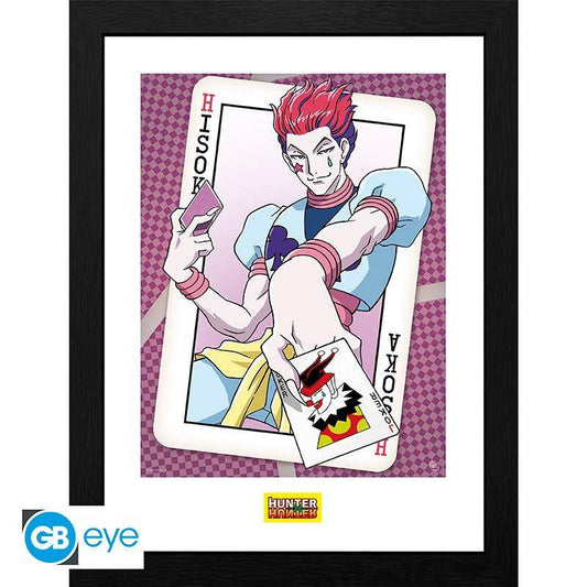 Hunter x Hunter - Gerahmtes Bild Hisoka - 30,5 x 40,6 cm
