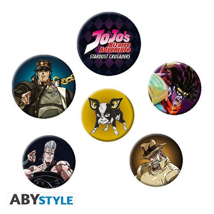 JoJo's Bizarre Adventure - Button Set Charaktere