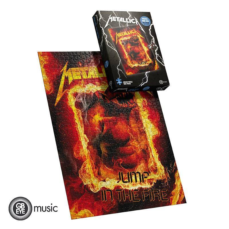 Metallica - Puzzle Jump In The Fire (1000 Teile)