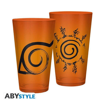 Naruto - Geschenkset Konoha - Glas & Untersetzer