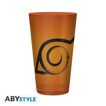 Naruto Shippuden - Geschenkset Konoha - Wärmewechsel Tasse, 3D Schlüsselanhänger & Glas