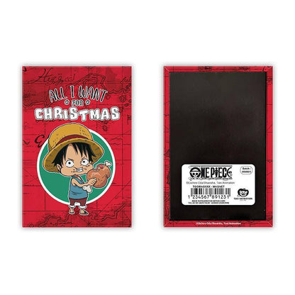 One Piece - Magnet Weihnachten - 5,5 x 8 cm