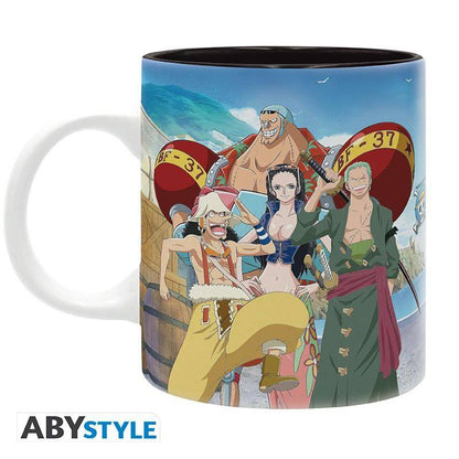 One Piece - Geschenkset Ruffy - Tasse, Acryl Aufsteller & Postkarten