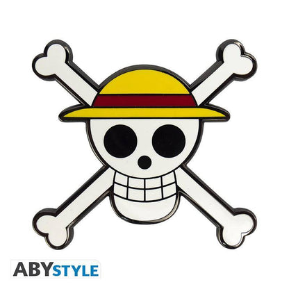 One Piece - Magnet Totenschädel - 5,5 x 5,2 cm