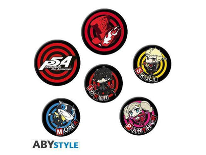 Persona - Button Set Phantom Thieves Chibi
