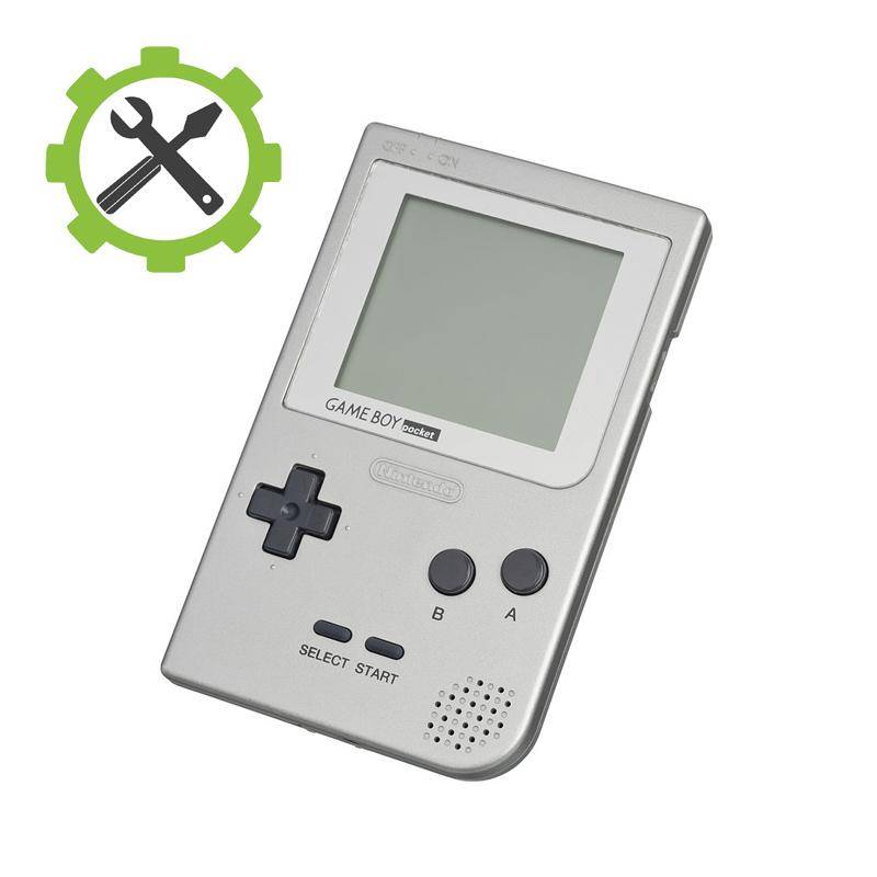 Game Boy Pocket Reparatur - Innenreinigung + Alle Silikon-Pads tauschen + Display Scheibe tauschen (nicht Display)