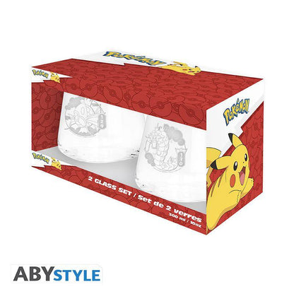 Pokémon - Gläser Set Karpador & Garados - 300 ml