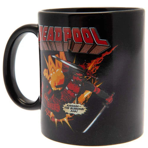 Marvel - Geschenkset Deadpool - Tasse, Schlüsselanhänger & Untersetzer