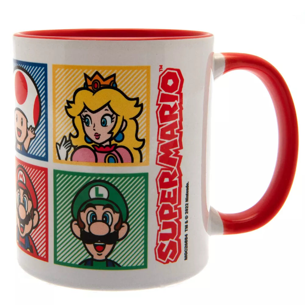 Super Mario - Tasse Charaktere Bunt - 315 ml