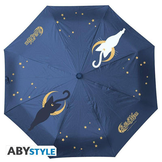 Sailor Moon - Regenschirm Luna & Artemis