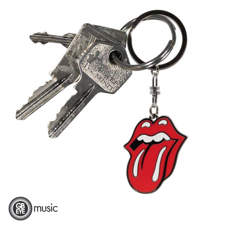 The Rolling Stones - Metall Schlüsselanhänger Logo