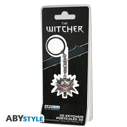 The Witcher - 3D Schlüsselanhänger Wolfsschule