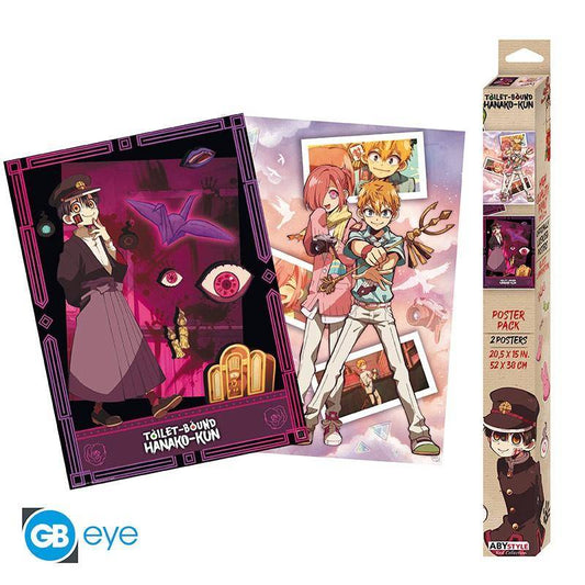Mein Schulgeist Hanako - Poster Doppelpack Charaktere - 52 x 38 cm