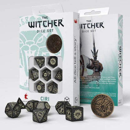 The Witcher - Würfelset Ciri die Schwalbe - 7 Stk