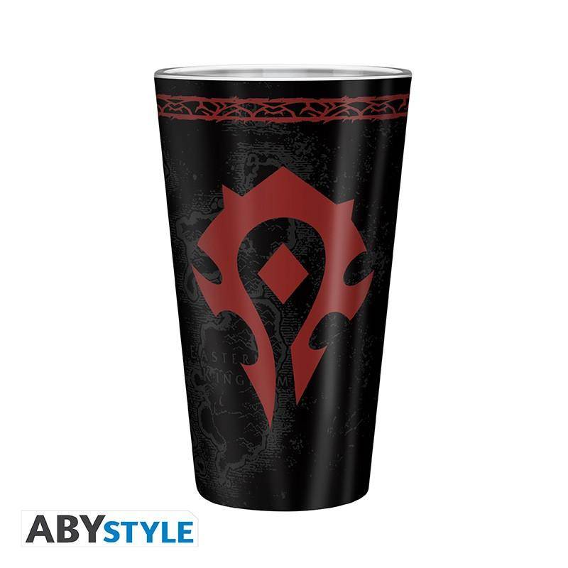 World of Warcraft - Geschenkset Horde - Glas, Schlüsselanhänger & Notizbuch