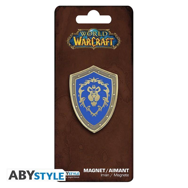 World of Warcraft - Magnet Allianz Schild - 5,1 x 3,5 cm
