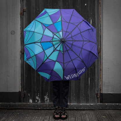 Wednesday - Regenschirm Buntglas