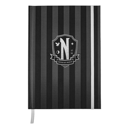 Wednesday - Notizbuch Nevermore Academy - A5