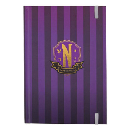 Wednesday - Notizbuch Nevermore Academy - A5