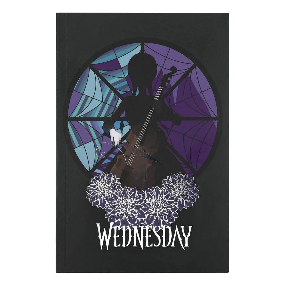 Wednesday - Notizbuch Wednesday mit Cello - A5