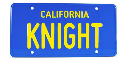 Knight Rider - Metallschild Nummernschild