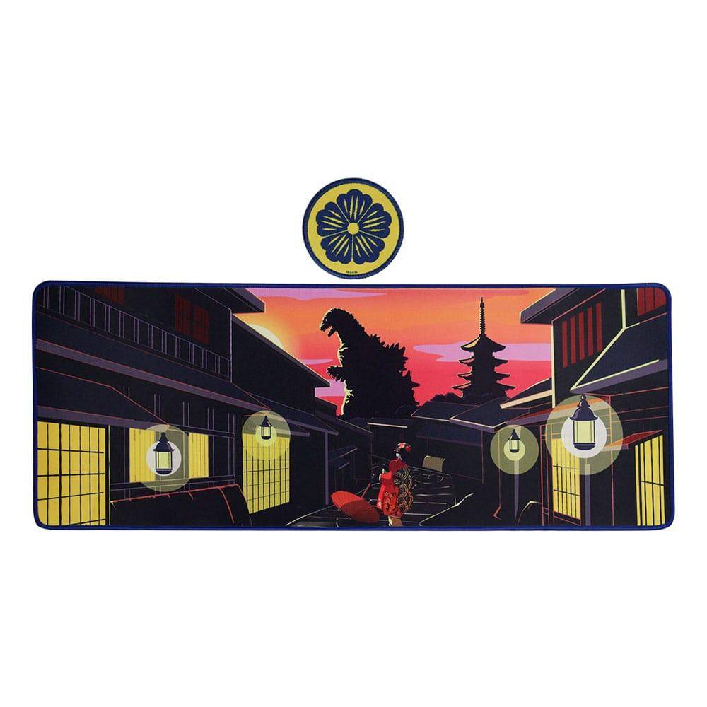 Godzilla - Schreibtischunterlage Silhouette - 80 x 30 cm