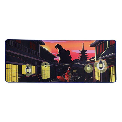 Godzilla - Schreibtischunterlage Silhouette - 80 x 30 cm