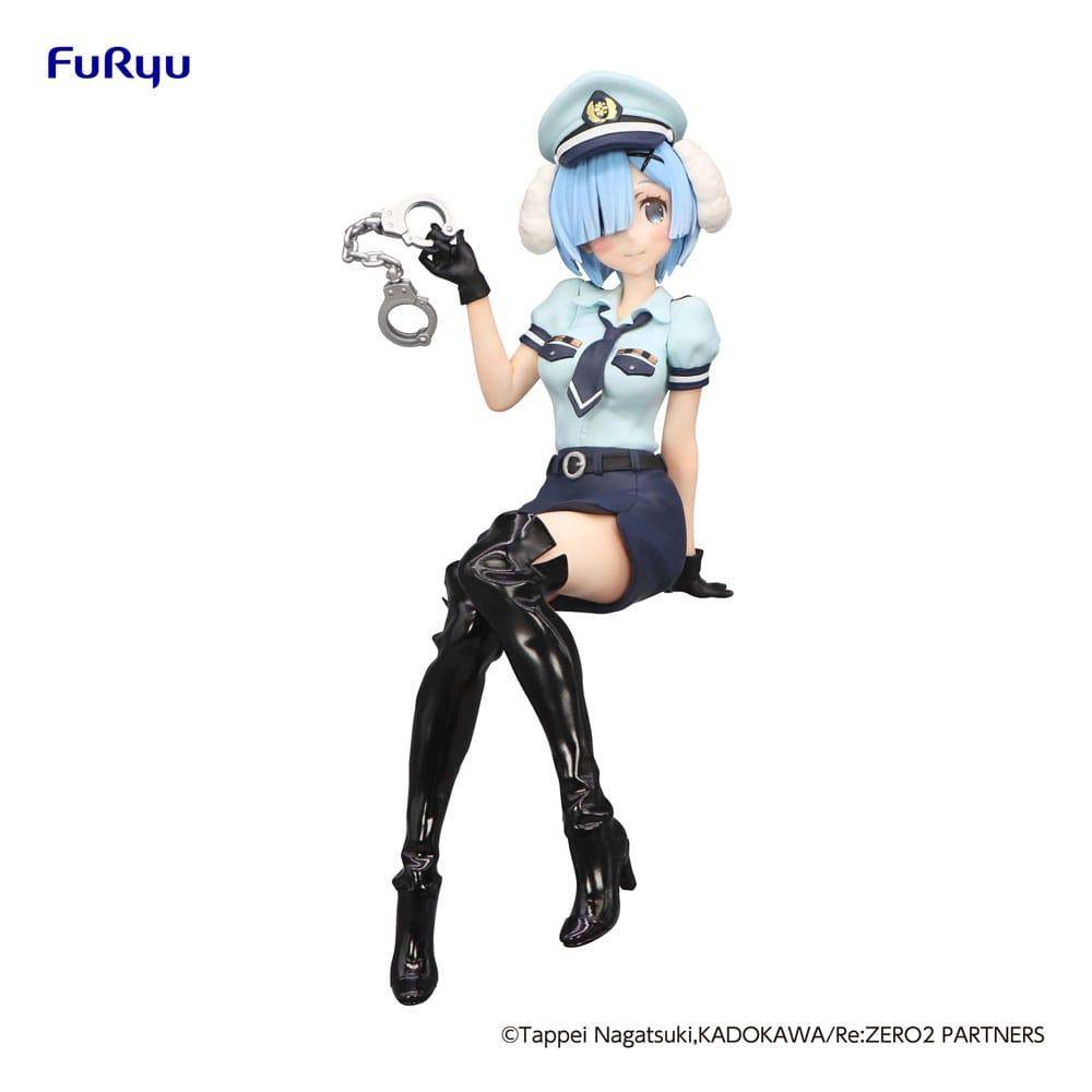 Re:Zero - Noodle Stopper Statue Rem (Police Officer Dog) - 14 cm