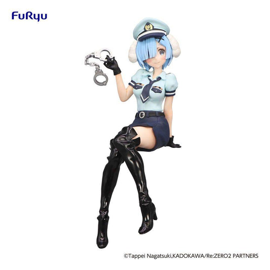 Re:Zero - Noodle Stopper Statue Rem (Police Officer Dog) - 14 cm