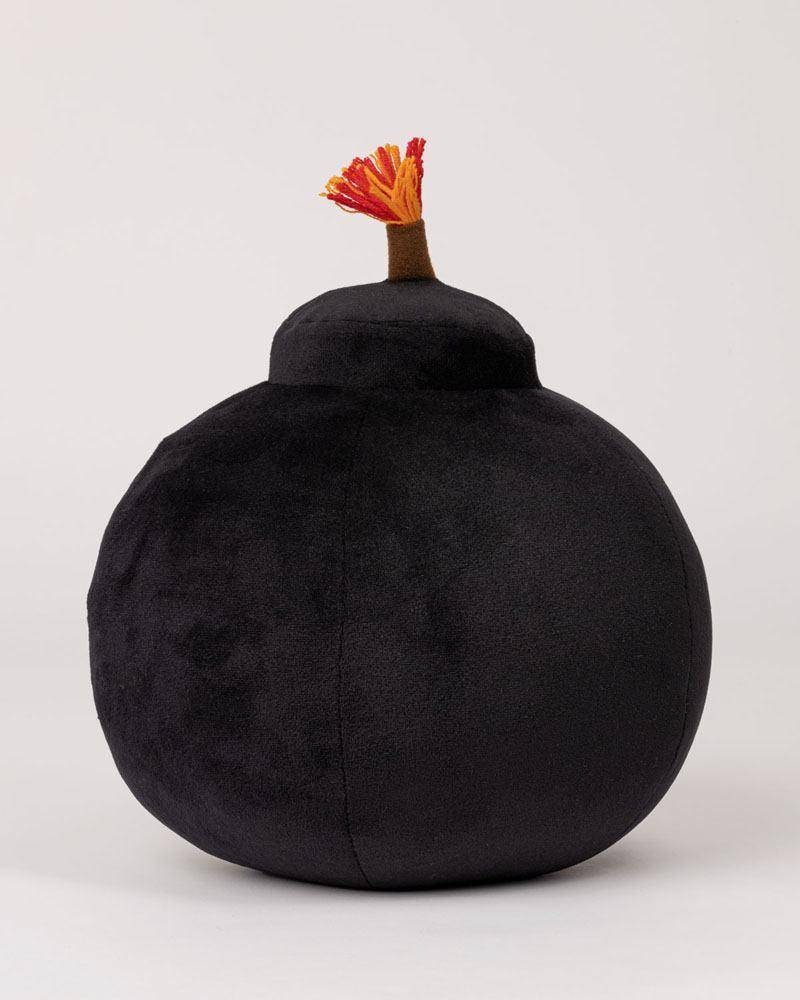 Bomberman - Plüsch mit Sound Bombe - 30 cm