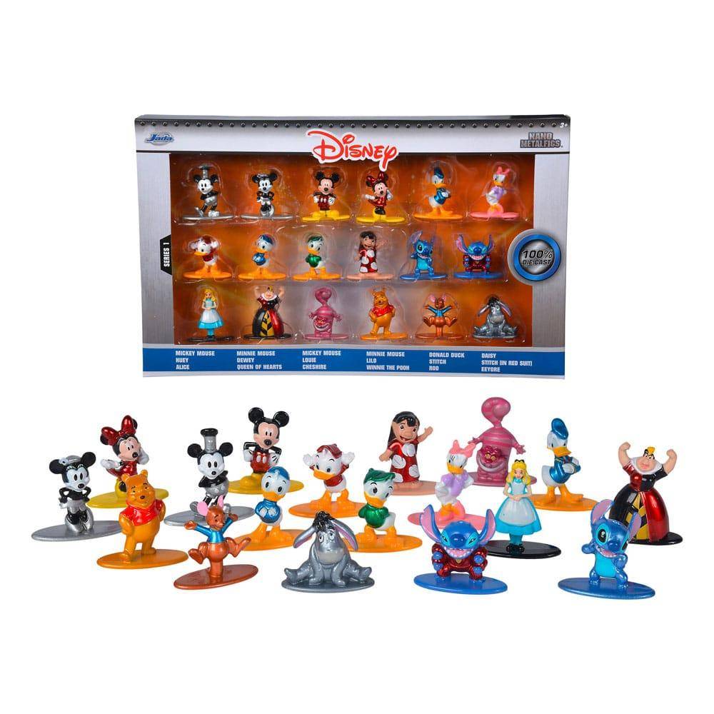 Disney - Minifiguren Nano Metalfigs Charaktere - 4 cm