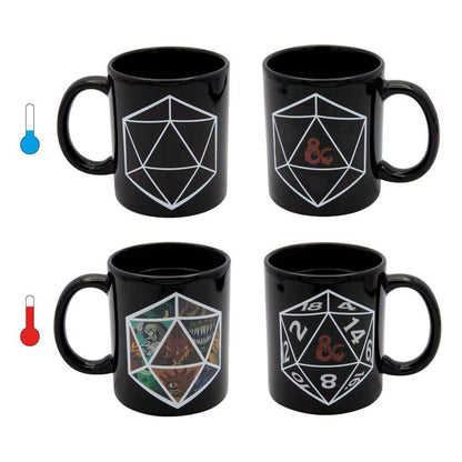 Dungeons & Dragons - Tasse mit Thermoeffekt Magie - 320 ml
