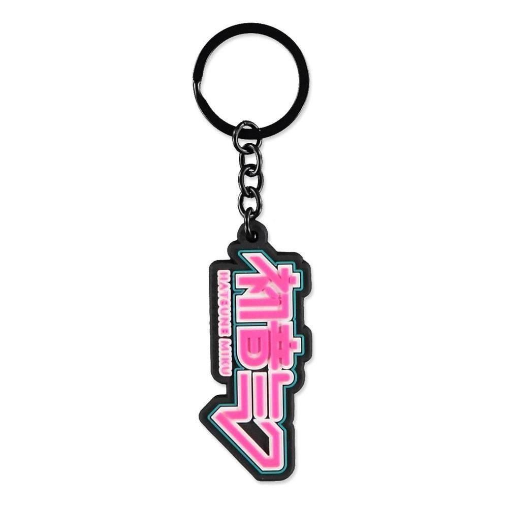 Hatsune Miku -  PVC Schlüsselanhänger Logo