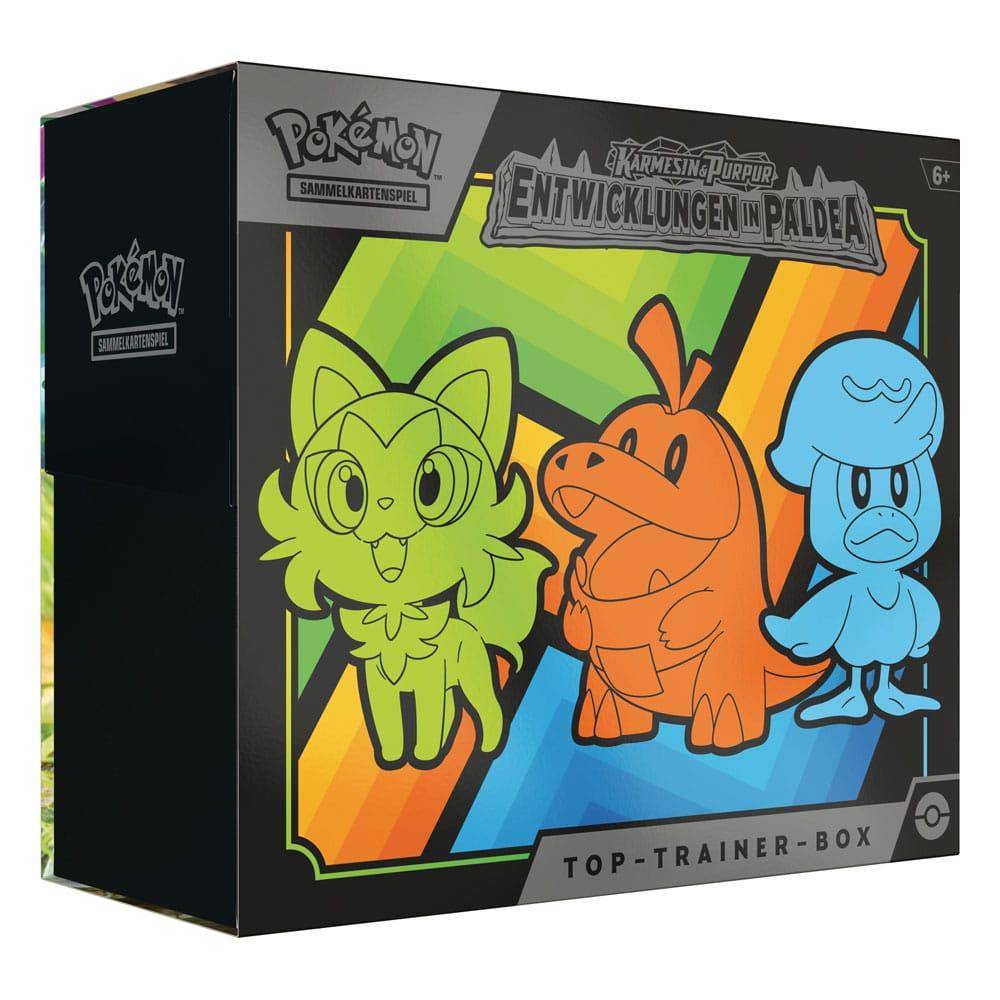 Pokémon - Top Trainer Box Karmesin & Purpur: Entwicklungen in Paldea - DE
