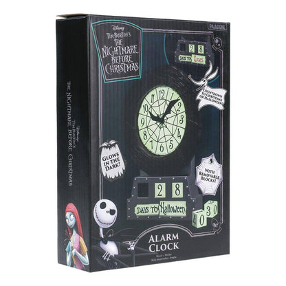 Nightmare before Christmas - Wecker mit Leuchtfunktion Countdown - 21 cm