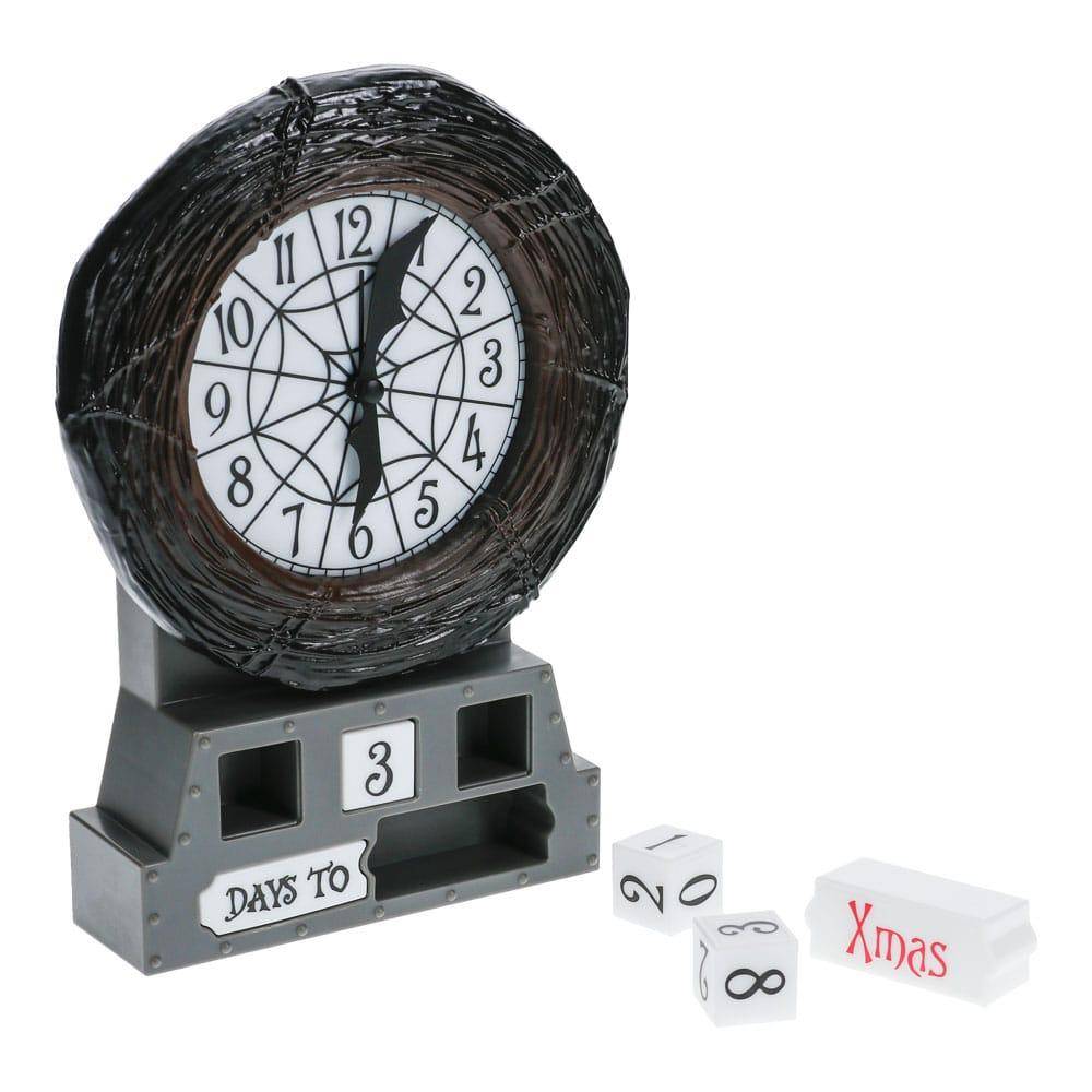 Nightmare before Christmas - Wecker mit Leuchtfunktion Countdown - 21 cm