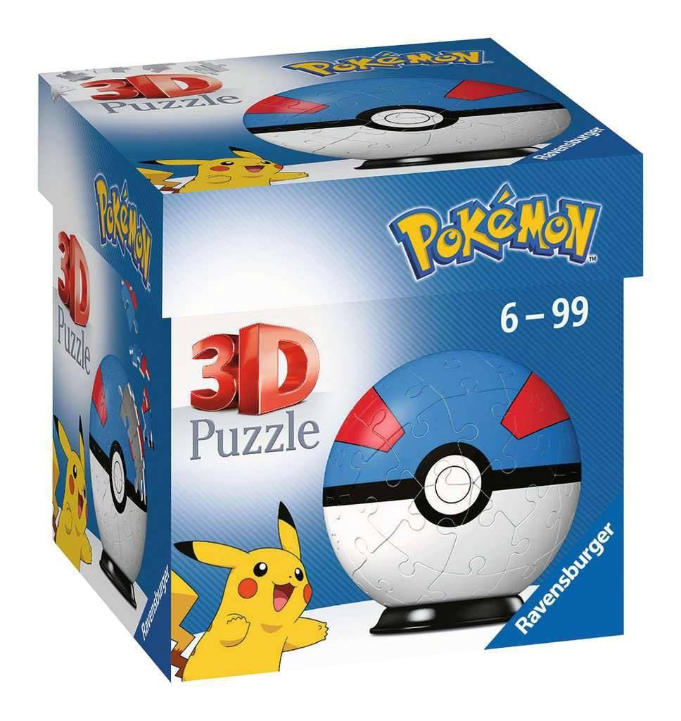 Pokémon - 3D Puzzle Superball (55 Teile)