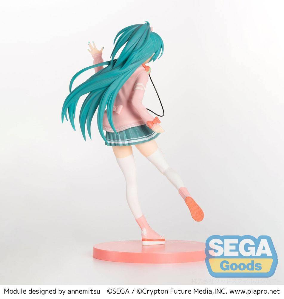 Hatsune Miku - Statue Hatsune Miku (Project DIVA: Ribbon Girl) - 24 cm