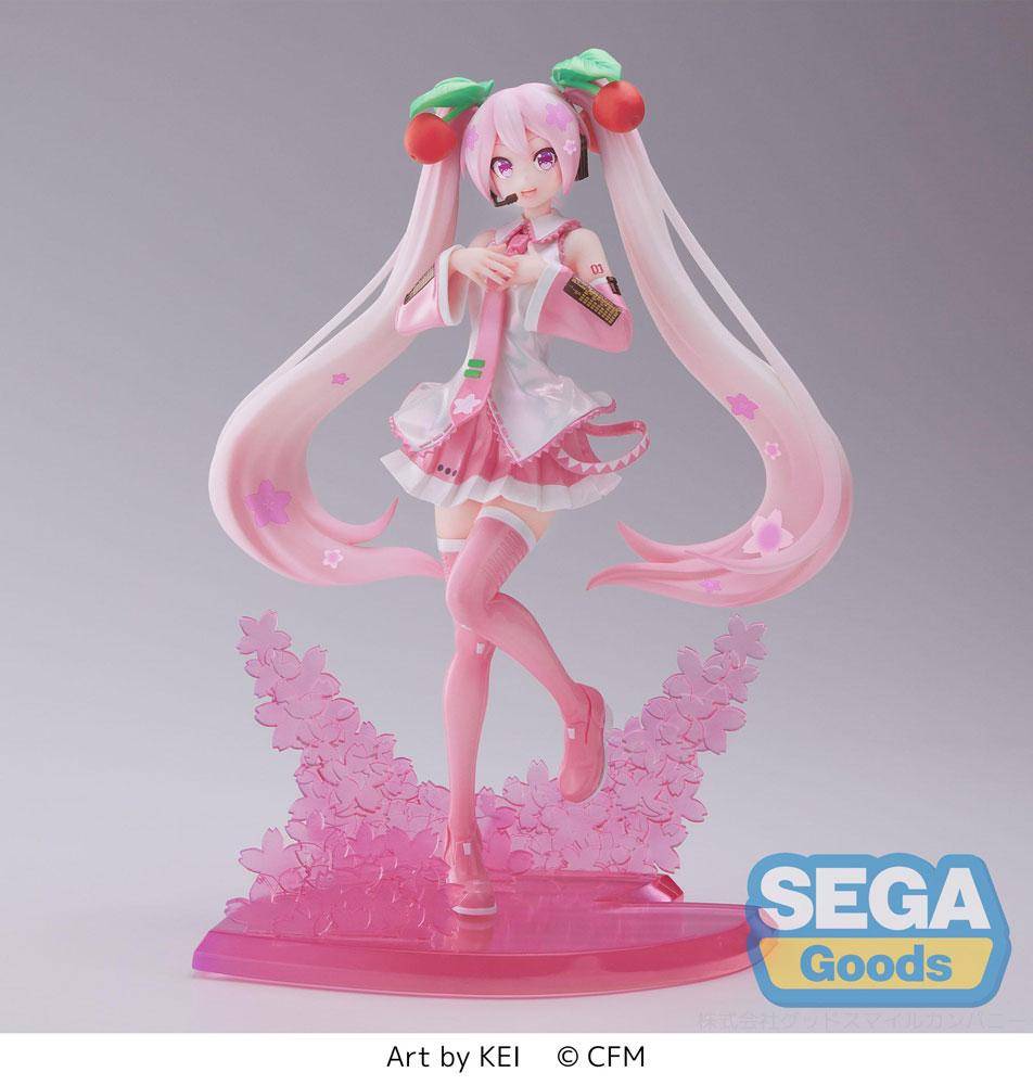 Hatsune Miku -Statue Sakura Miku (2023) - 21 cm
