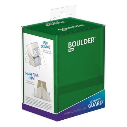 Ultimate Guard - Boulder Deckbox 80+ Standardgröße - Smaragd