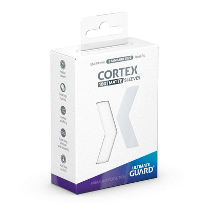 Ultimate Guard - Kartenhüllen Cortex Standardgröße Matt-Weiß (100)