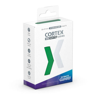 Ultimate Guard - Kartenhüllen Cortex Standardgröße Matt-Grün (100)
