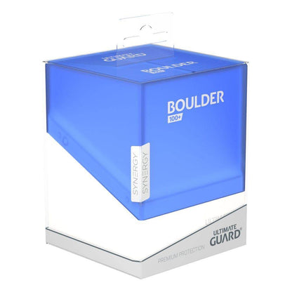 Ultimate Guard - Kartenbox Boulder 100+ Synergy - Blau & Weiß