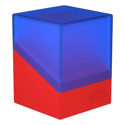 Ultimate Guard - Kartenbox Boulder 100+ Synergy - Blau & Rot