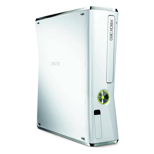 XBOX 360 Slim - Konsole - Weiß - Ohne Controller (Gebraucht)