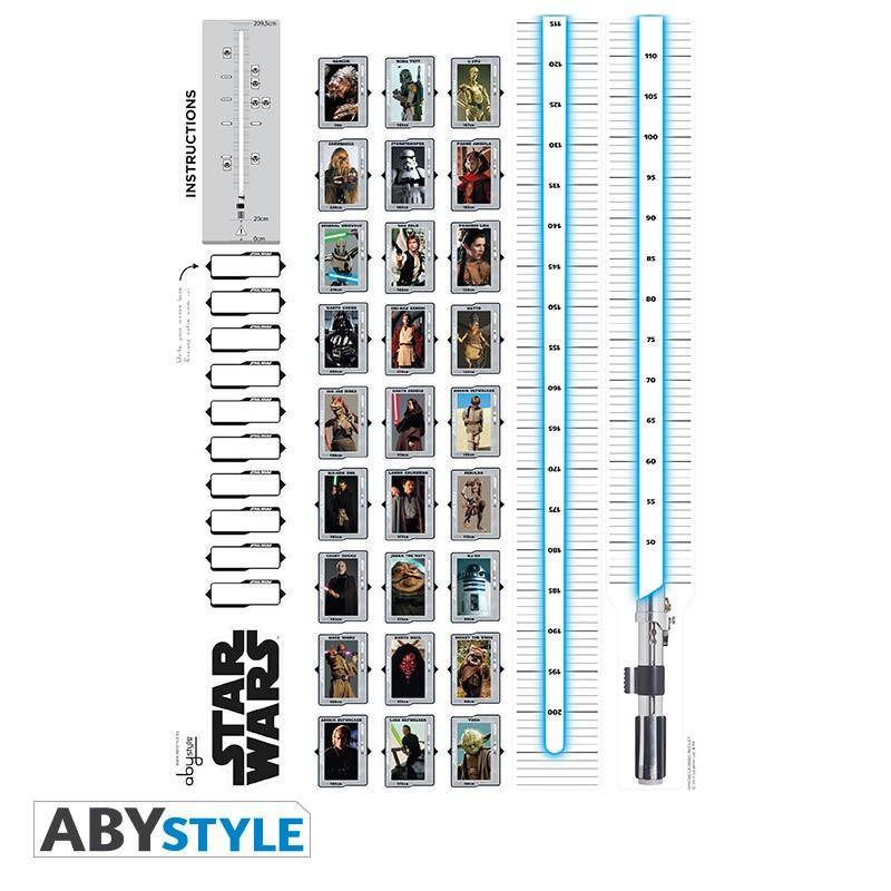 Star Wars Aufkleber Höhenmeter
