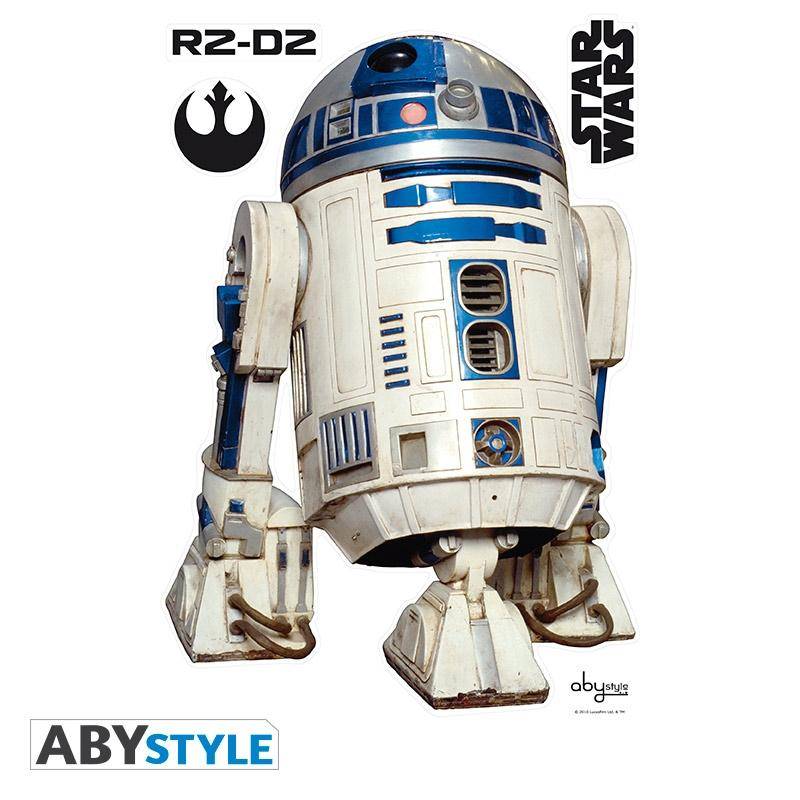 Star Wars Aufkleber R2-D2 Maßstab 1:1