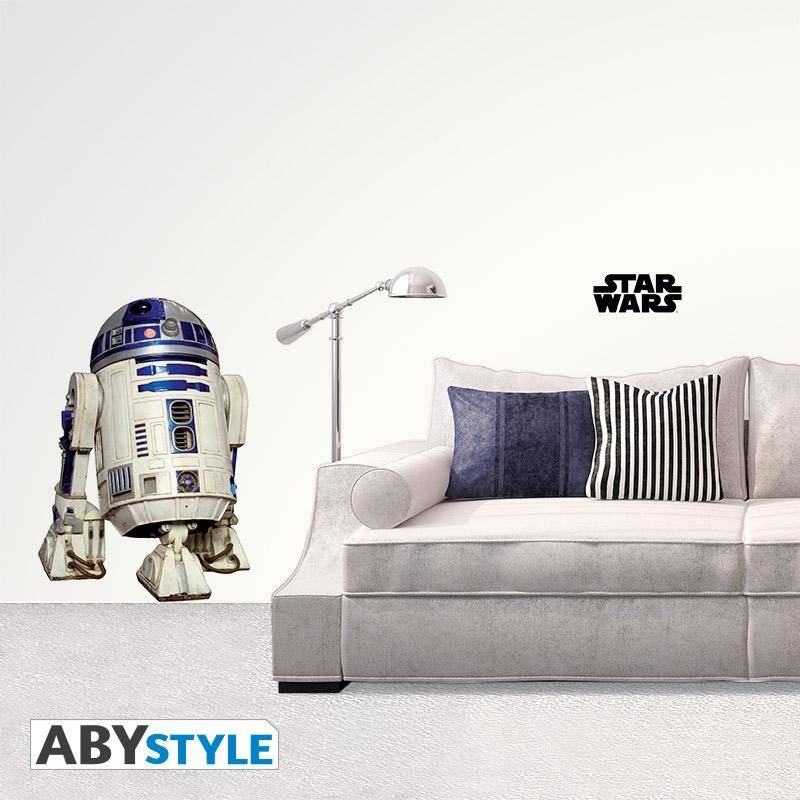 Star Wars Aufkleber R2-D2 Maßstab 1:1